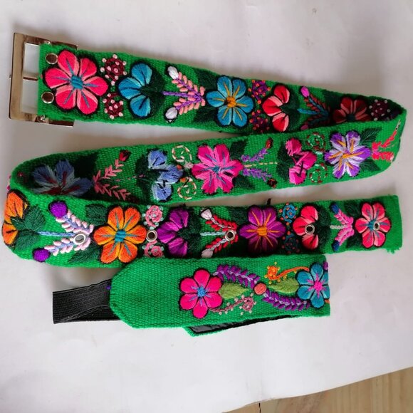 Hand-Woven Headband Belt Set